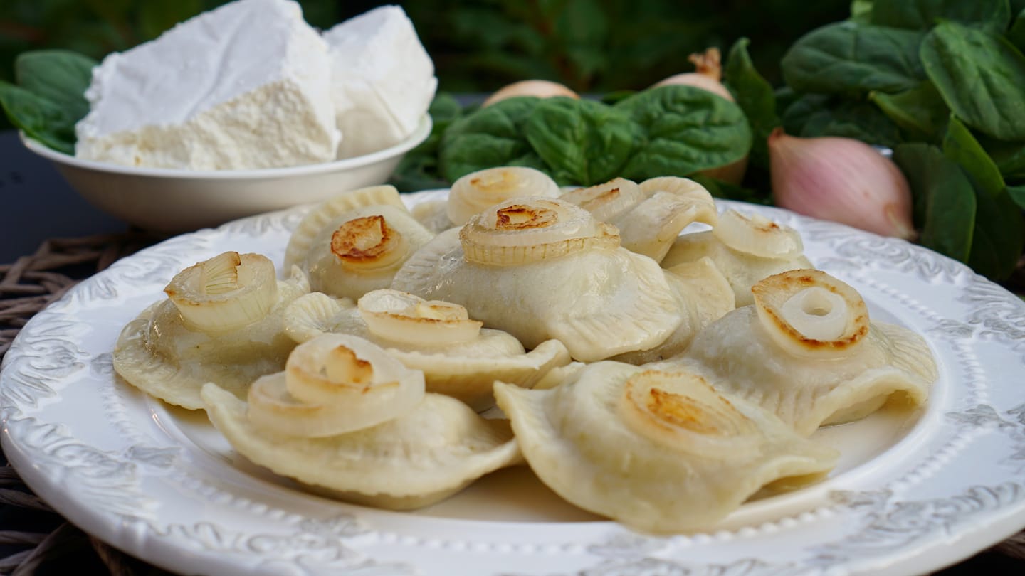 pierogi z jagodami